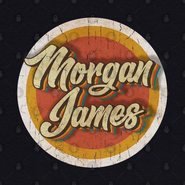 circle vintage Morgan James by KewanAlasStore